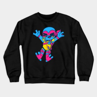 Mikey Pansexual Flag ROTTMNT Crewneck Sweatshirt